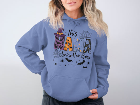This Mama Loves Her Boos Halloween Hoodie product