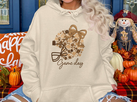 Game Day Autumn Themed Oversized Hoodie product