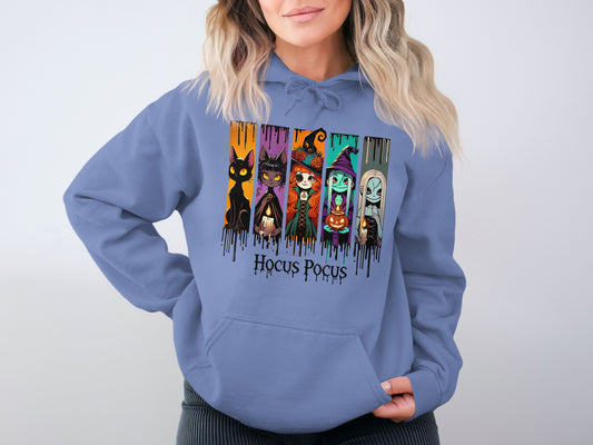 Hocus Pocus Characters Cozy Hooded Sweatshirt product