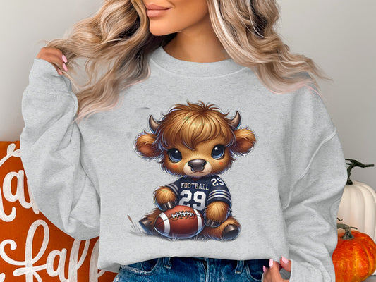 Cute Football Buffalo Printed Sweatshirt Product Type