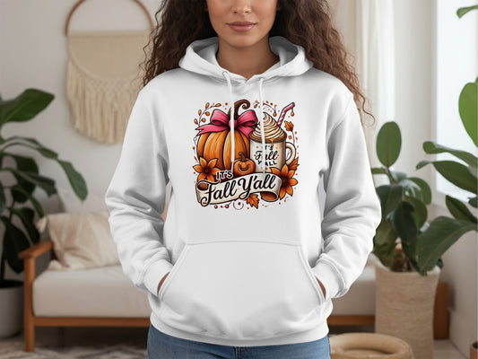 It's Fall Y'all Graphic Printed Hoodie product type
