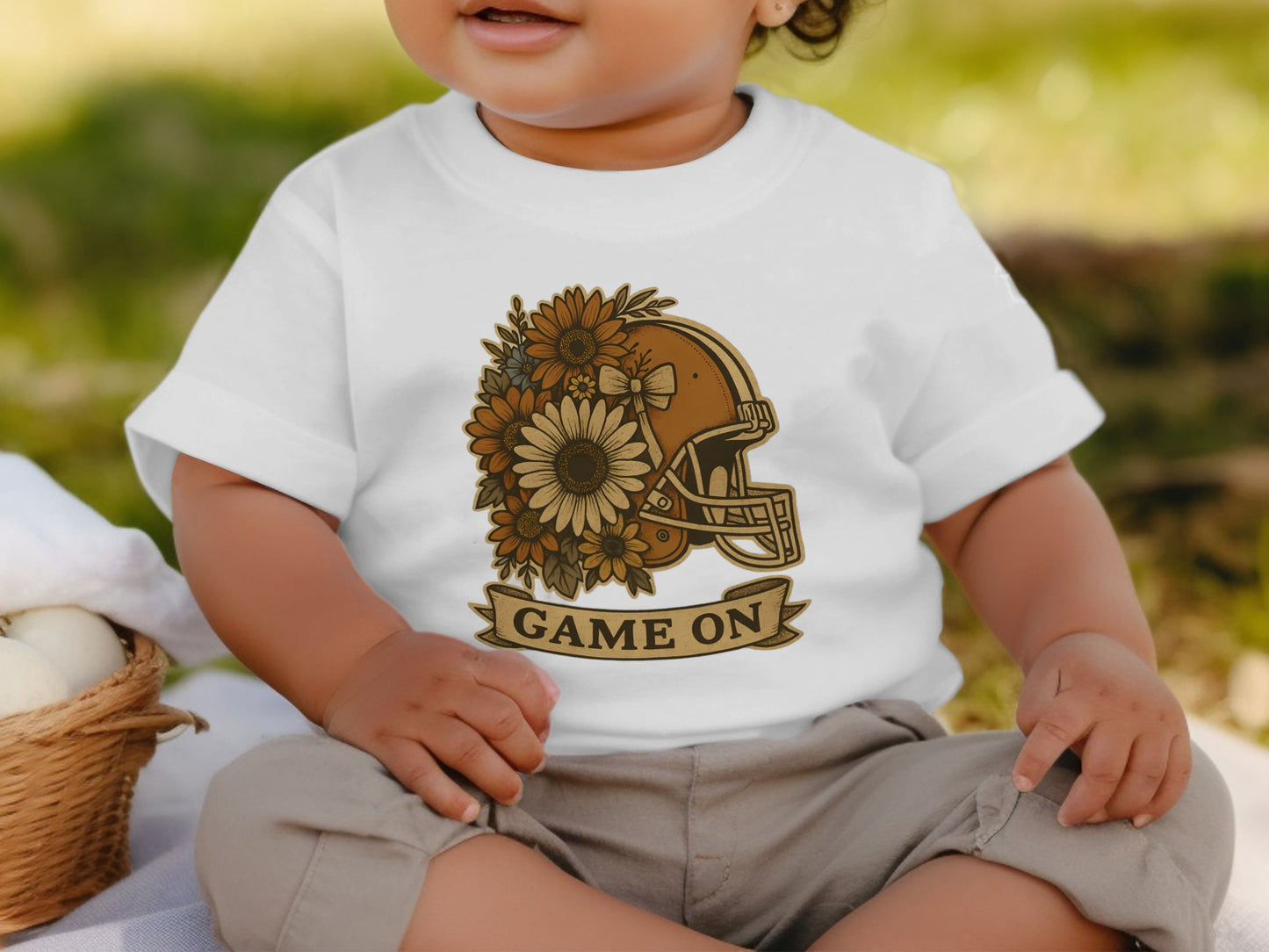 Game On Football Helmet Baby T-Shirt product type