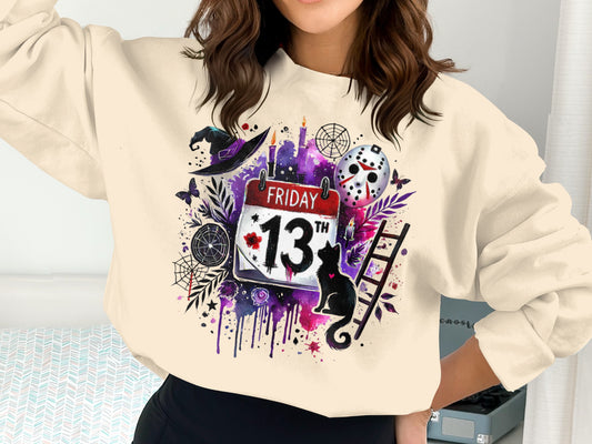Friday the 13th Halloween Spooky Sweatshirt product
