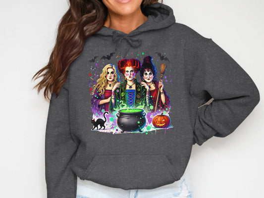 Hocus Pocus Witches Halloween Hoodie product type