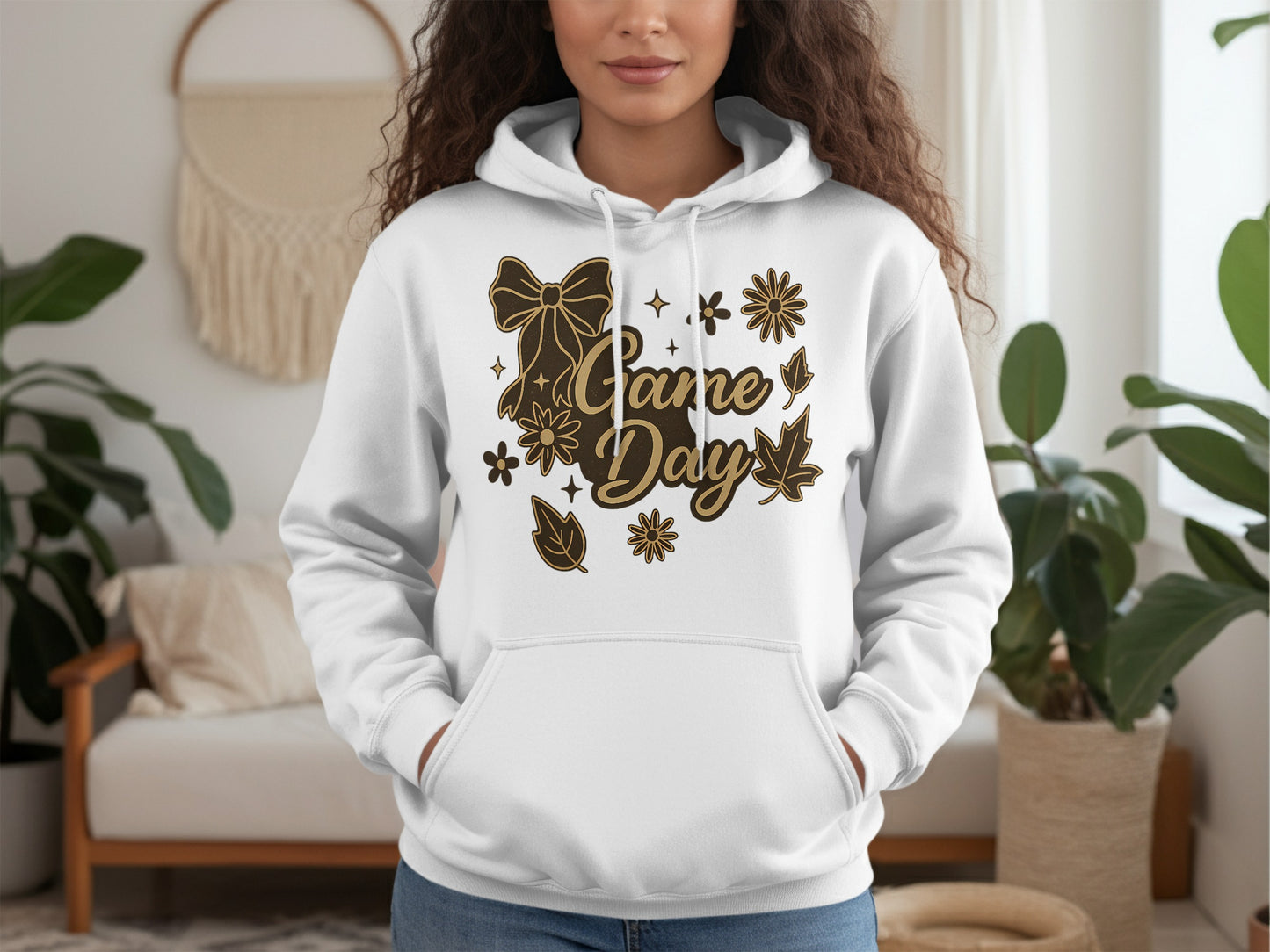 Game Day Graphic Hoodie for Stylish Comfort product type