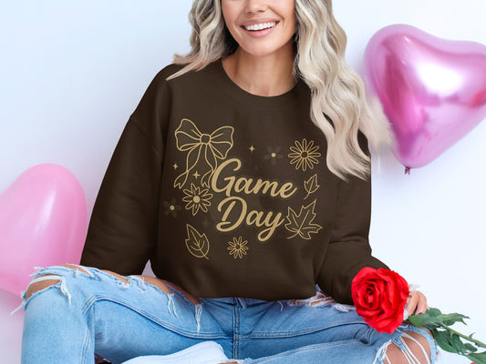 Game Day Graphic Casual Sweater product type