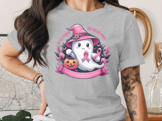 Breast Cancer Awareness October Pink Ghost product type