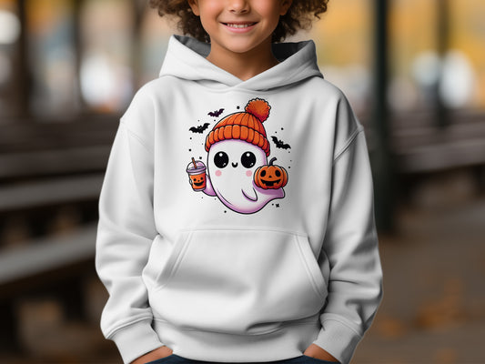 Cute Halloween Ghost Hoodie for Kids product