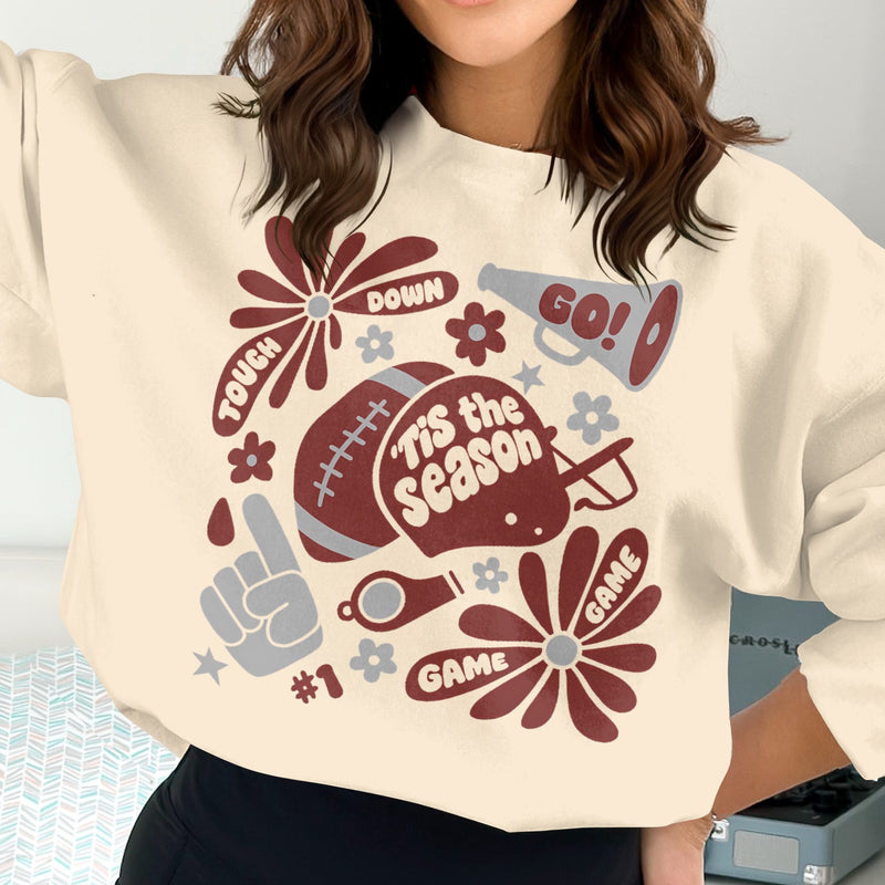 Game Day Football Sweatshirt | Cozy Fall Outfit