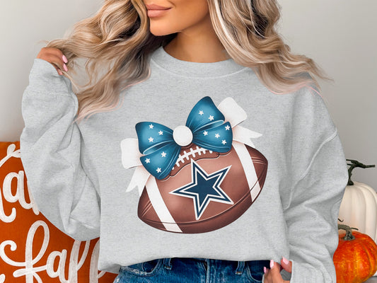 Stylish Football Design Sweatshirt for Fans product type