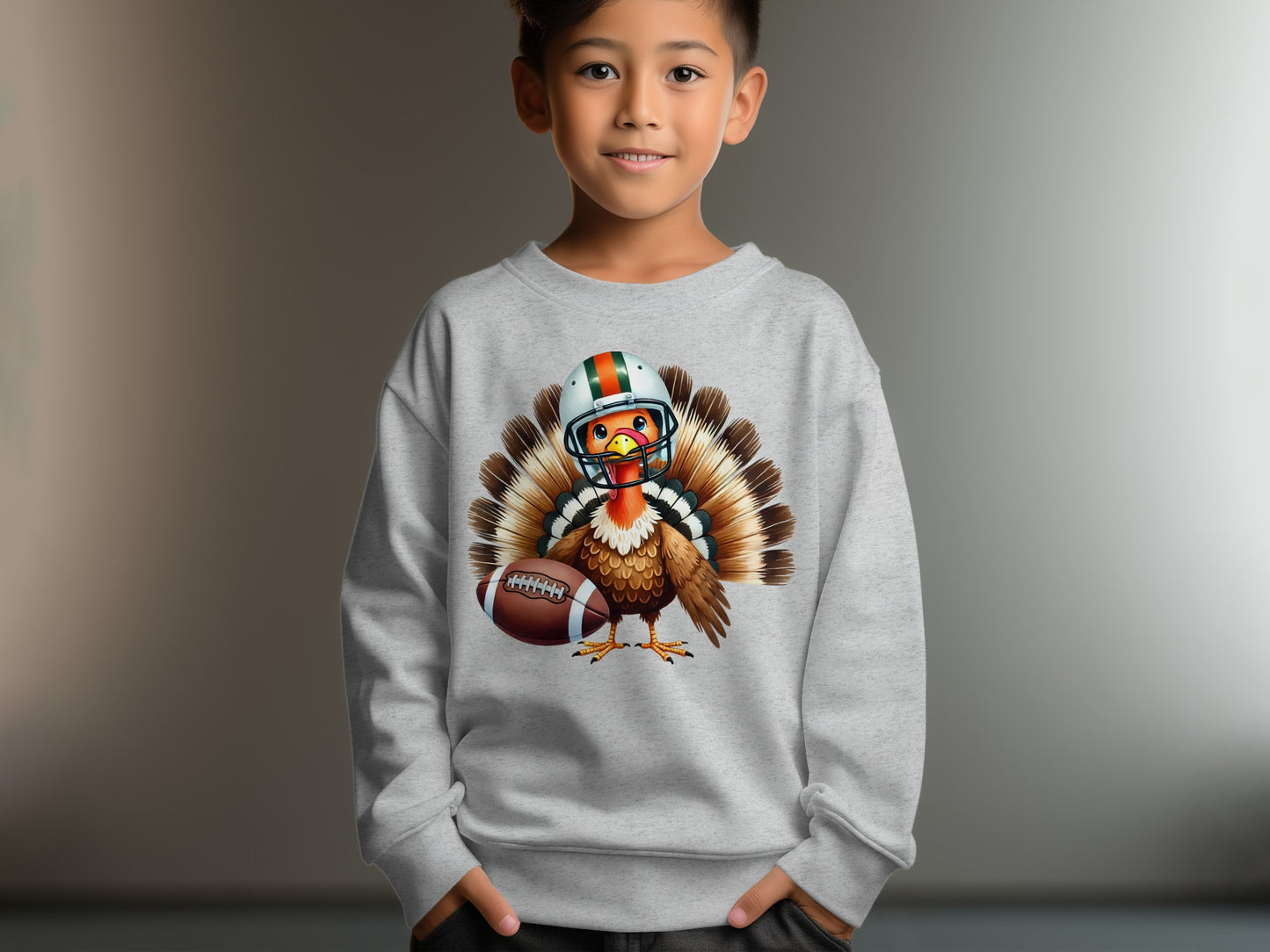 Thanksgiving Football Turkey Sweatshirt product type