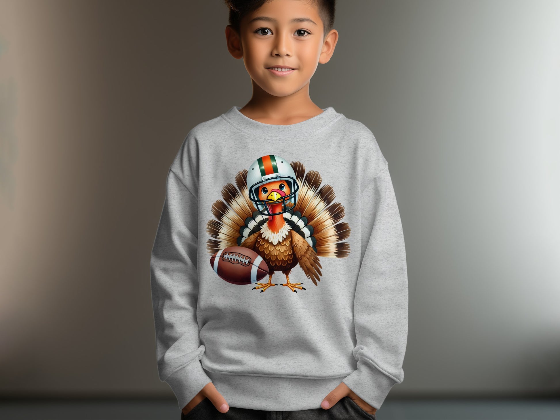 Thanksgiving Football Turkey Sweatshirt product type