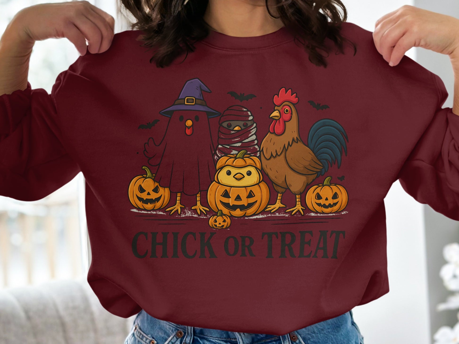 Chick or Treat Halloween Themed Clothing product
