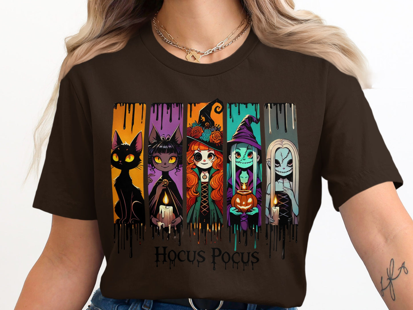 Hocus Pocus Halloween Characters Graphic T-shirt product