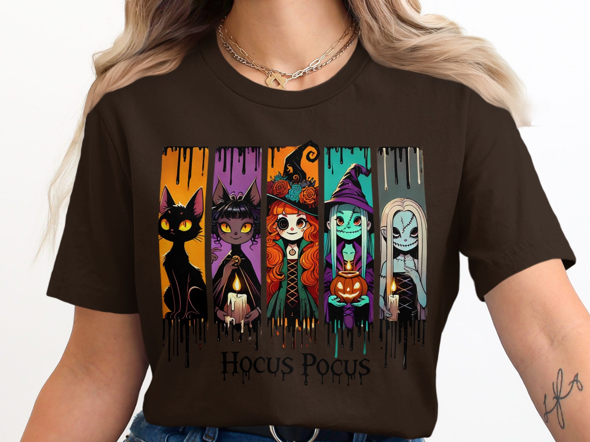 Hocus Pocus Halloween Characters Graphic T-shirt product