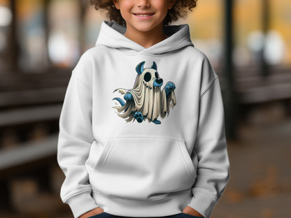 Ghost Costume Design with Horns Hoodie product type