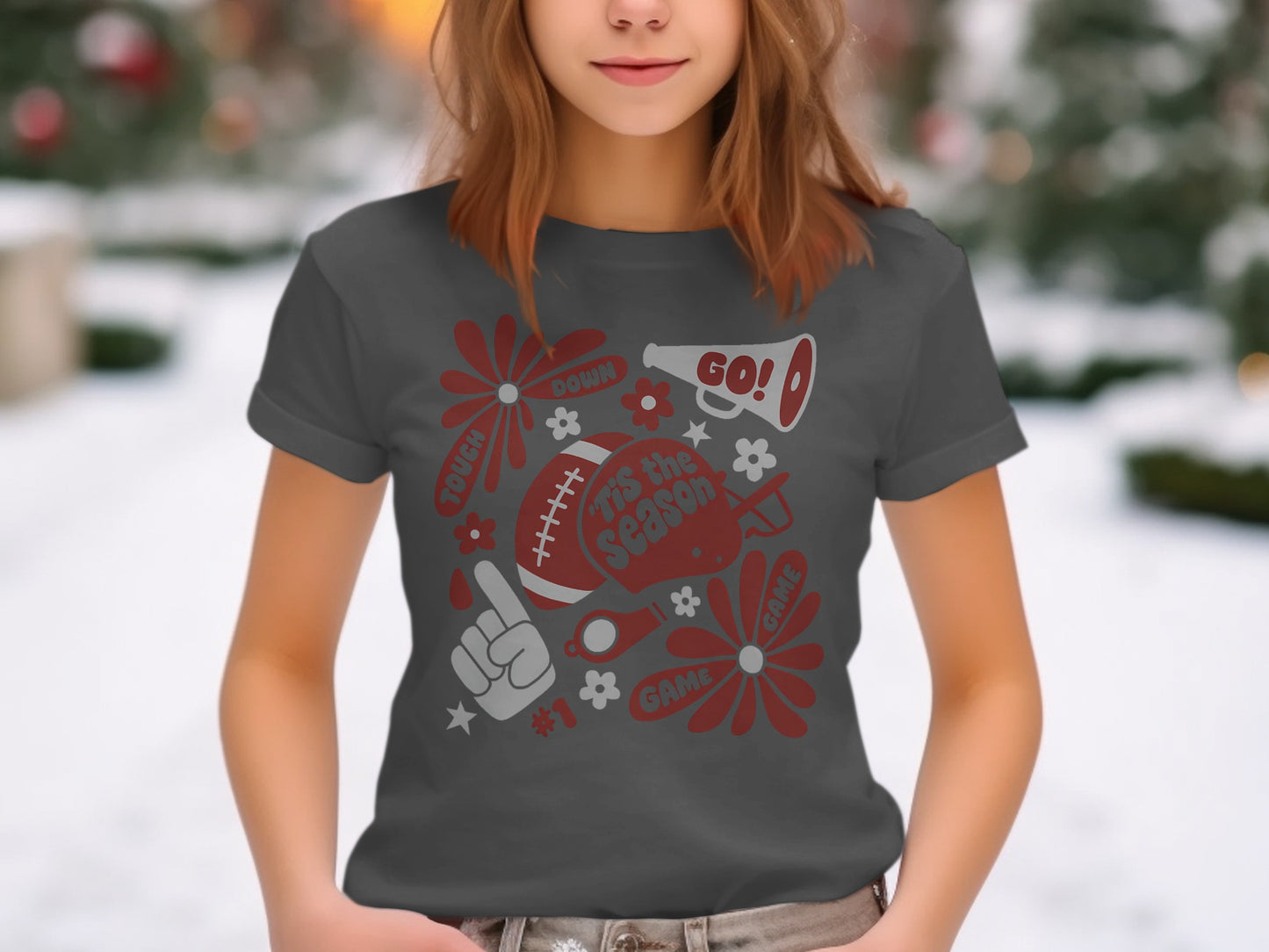 Tis The Season Touch Down Go Game T Shirt product