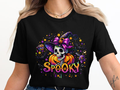 Spooky Halloween Themed Graphic T-Shirt product type