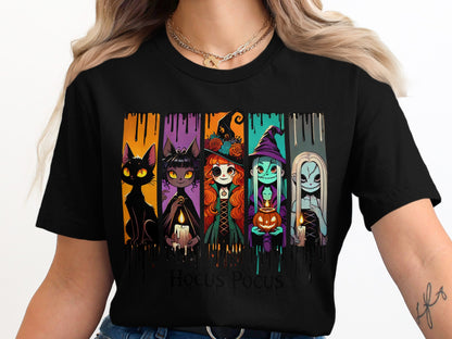 Focus Pocus Halloween Cartoon Characters T-Shirt product