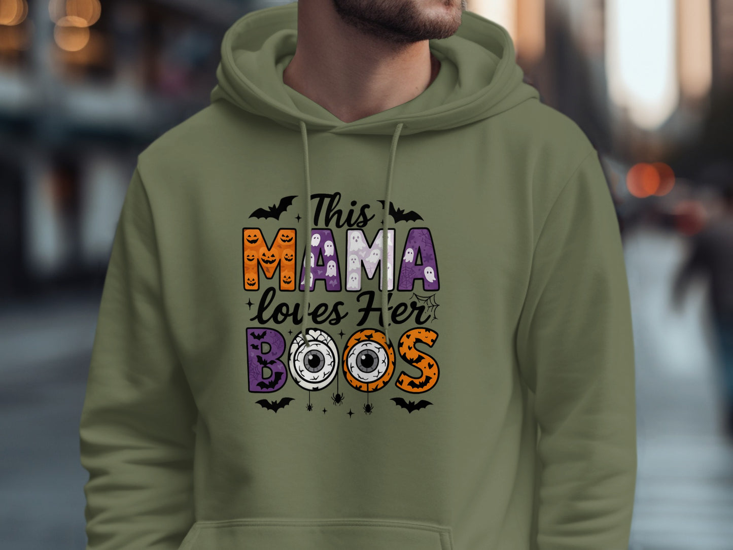This Mama Loves Her Boos Design Hoodie product