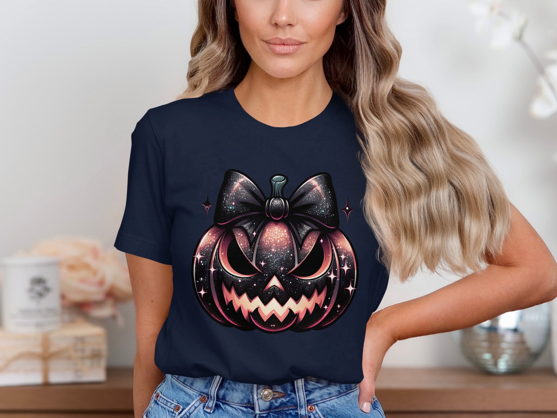 Spooky Halloween Pumpkin Graphic T-shirt product