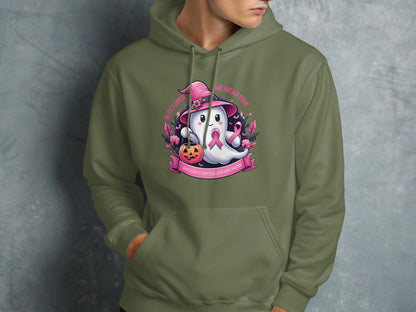 October We Wear Pink Breast Cancer Awareness Hoodie Product
