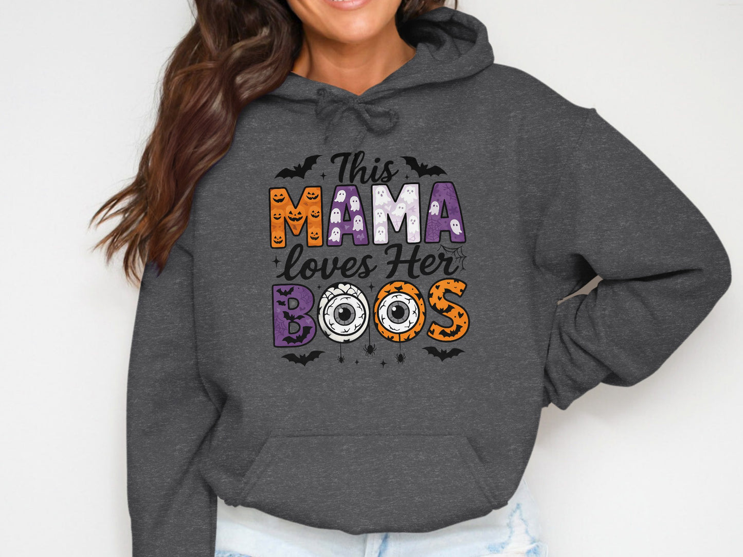 This Mama Loves Her Boos Halloween Hoodie product