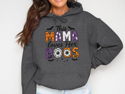 This Mama Loves Her Boos Halloween Hoodie product