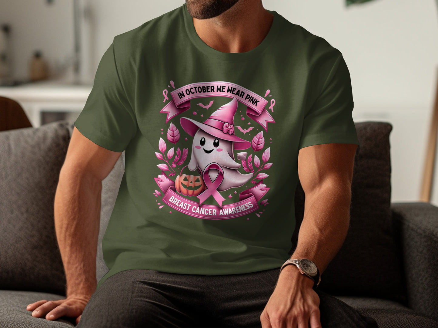 In October We Wear Pink Breast Cancer Awareness product type