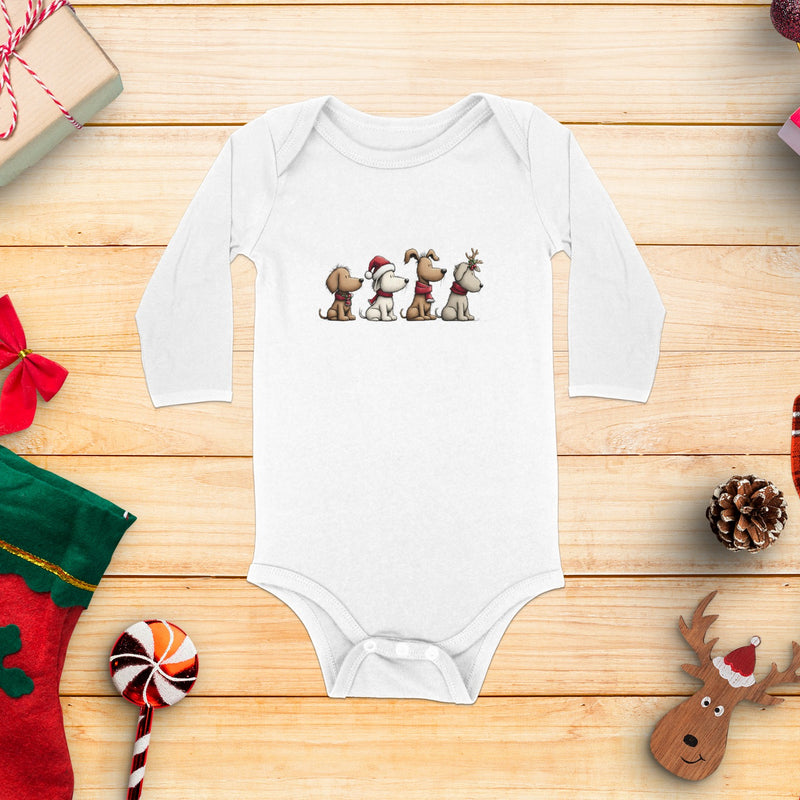 Christmas Dogs Holiday Sweatshirt | Cozy Winter Outfit