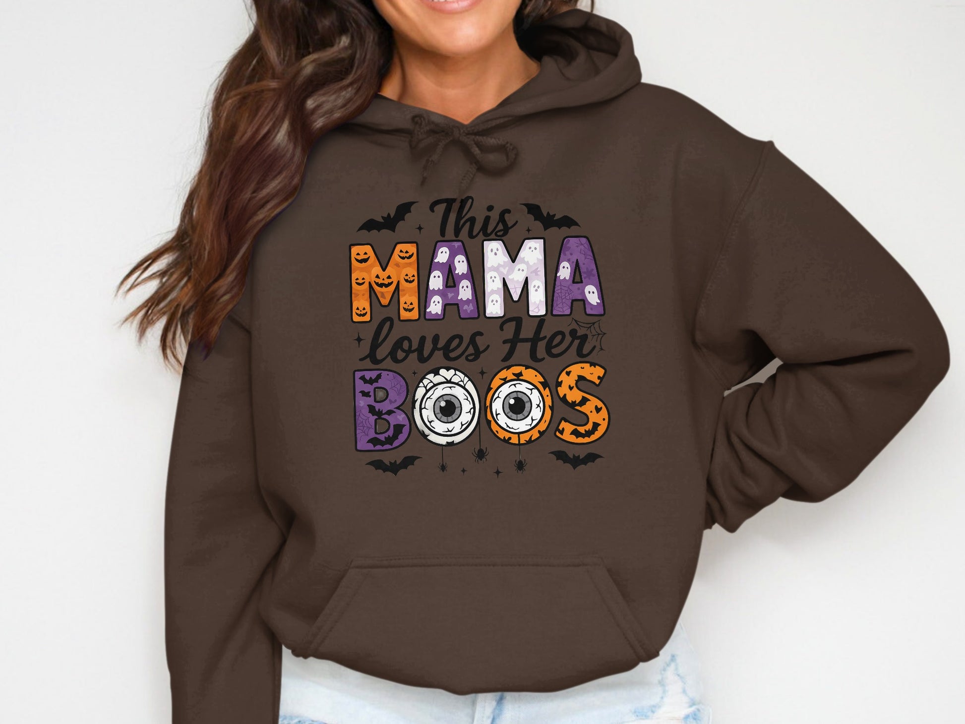 This Mama Loves Her Boos Halloween Hoodie product