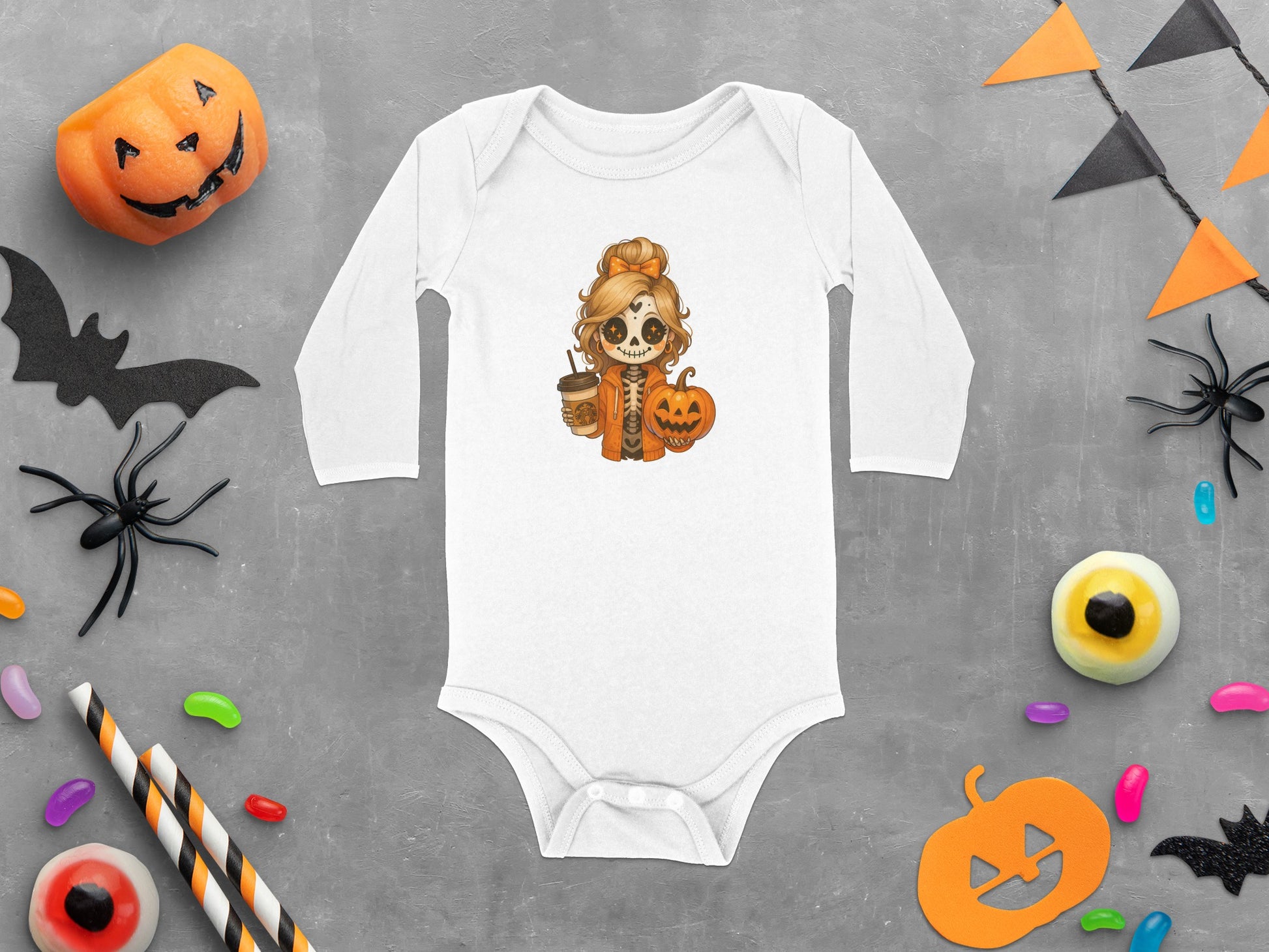 Adorable Halloween Baby Onesie Festive Bodysuit product