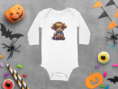 Baby Onesie with Adorable Football Design product