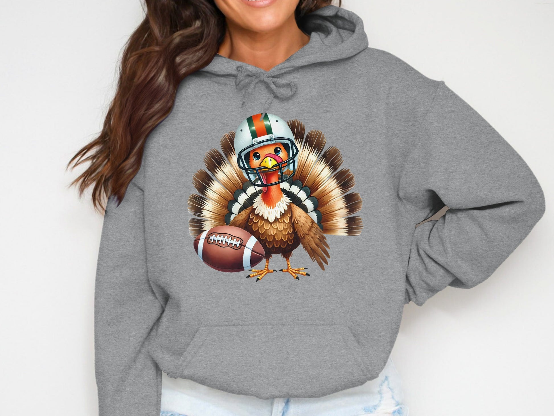 Football Turkey Graphic Printed Hoodie product