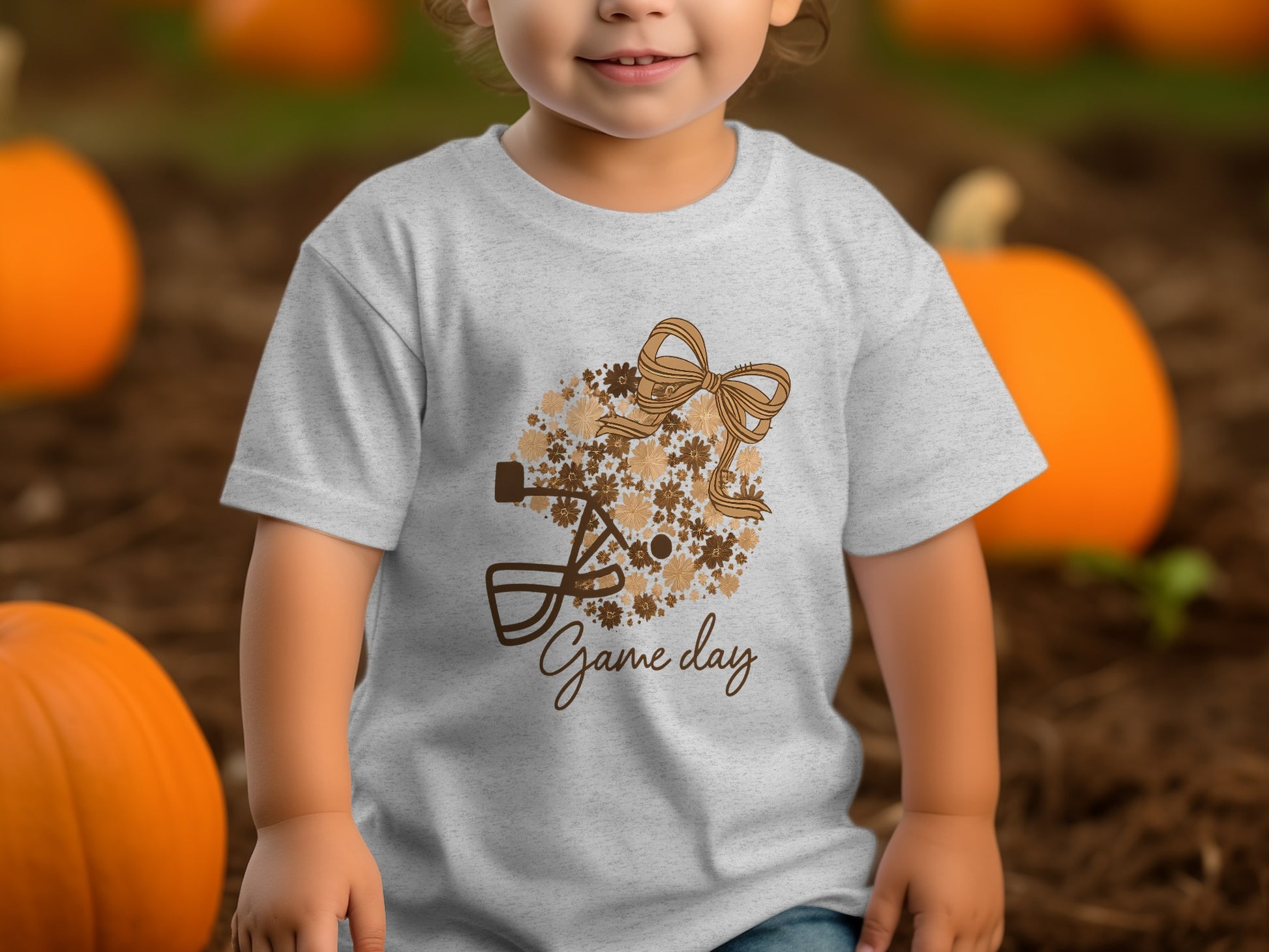 Game Day Fall Pumpkin Patch Kid Shirt product