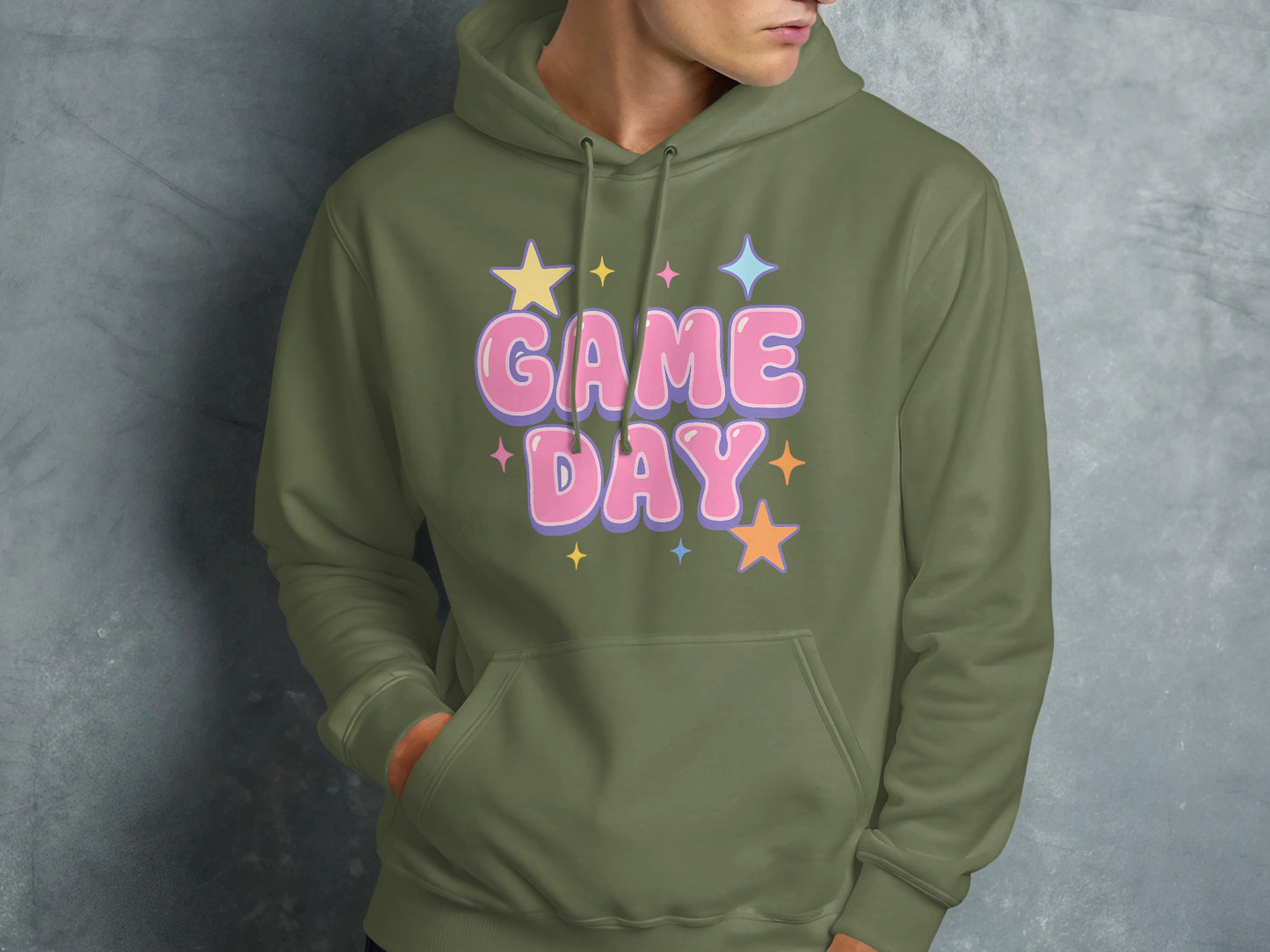 Game Day Graphic Hoodie Stylish Casual Wear product type
