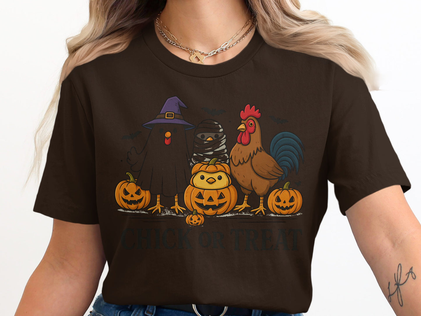 Chick or Treat Adorable Halloween T-shirt product