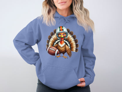 Thanksgiving Football Turkey Graphic Hoodie product