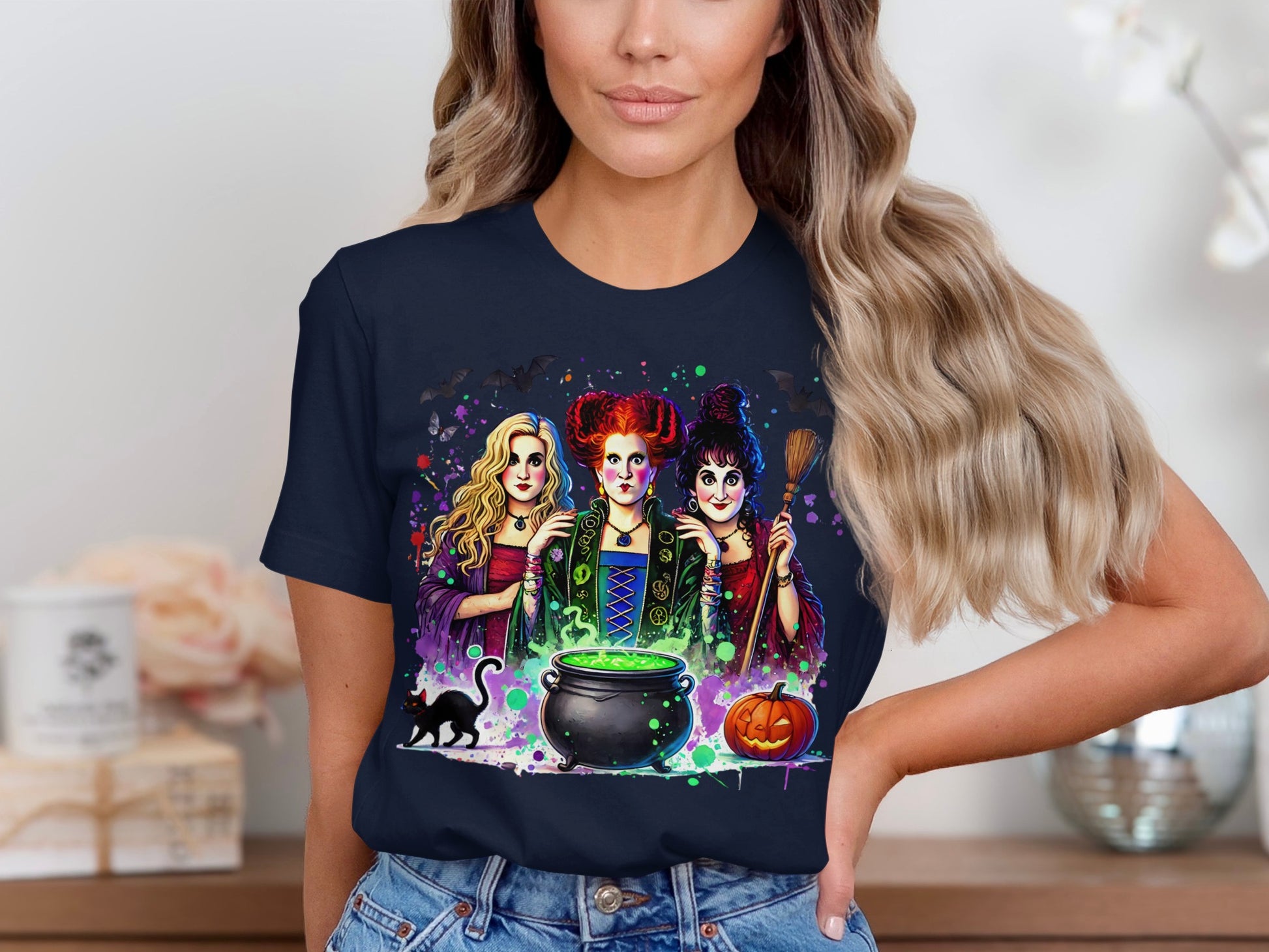 Spooky Witch Potion Brew Graphic Halloween Shirt product