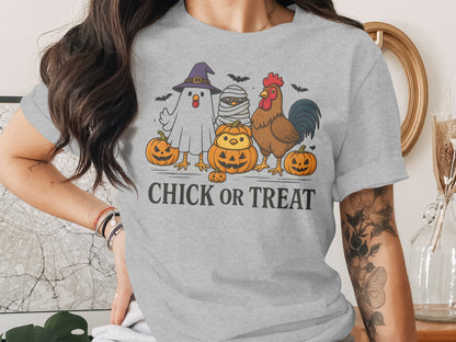 Chick or Treat Fun Halloween T-shirt product