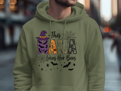 This Mama Loves Her Boos Halloween Hoodie product