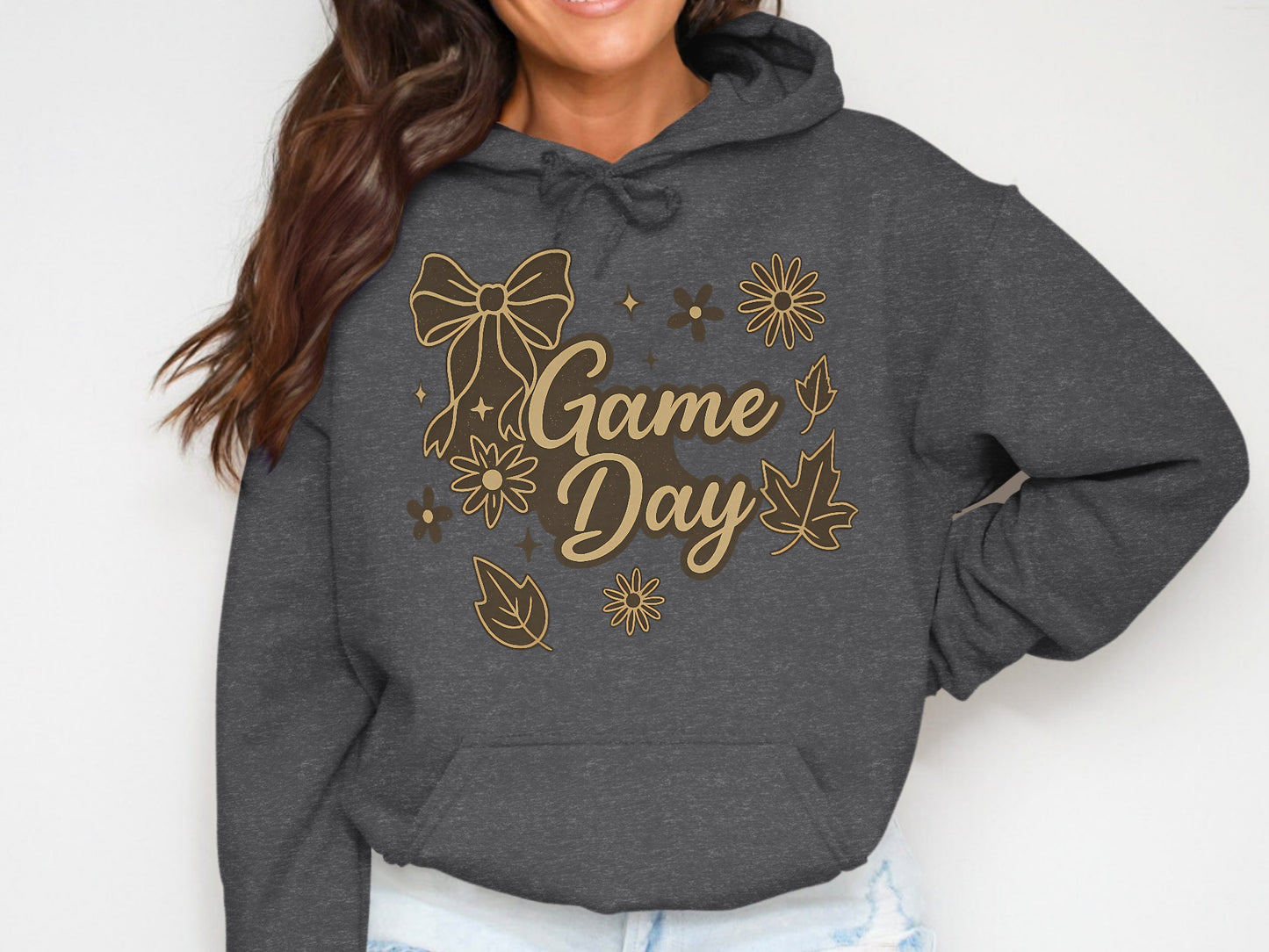 Cozy Game Day Graphic Hoodie Comfortable Product