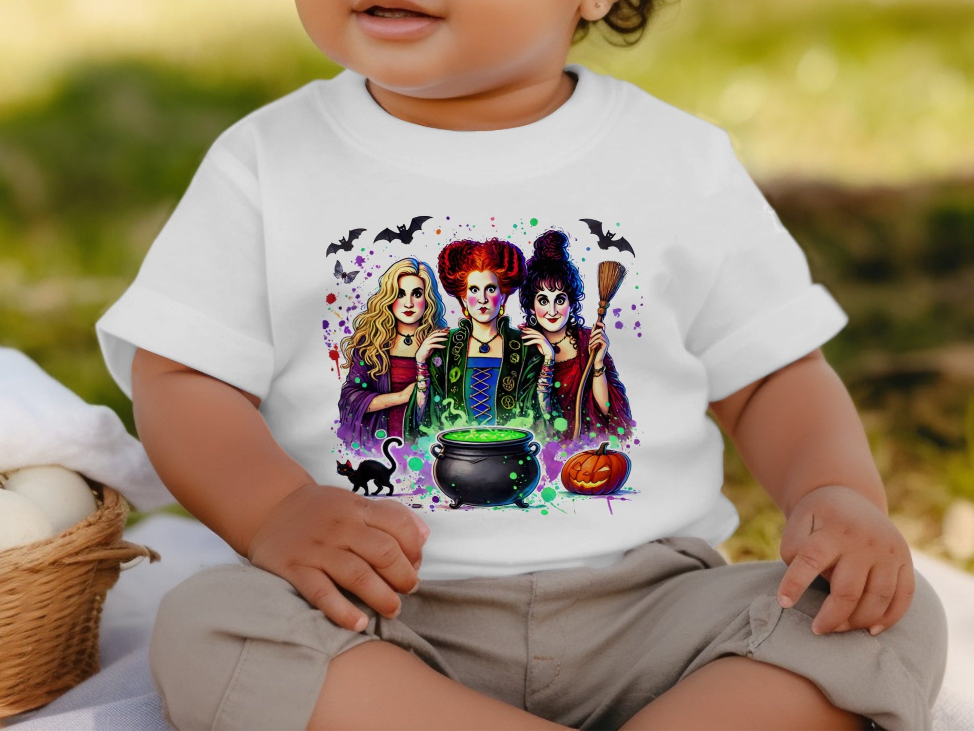 Halloween Movie Inspired Witch Themed Baby T-shirt product