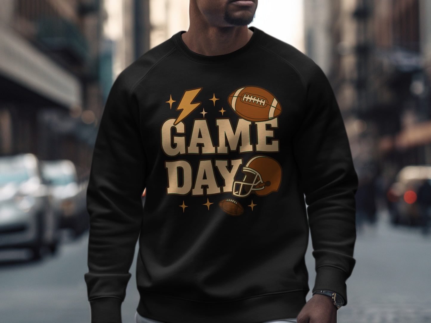 Game Day Football Themed Sweatshirt product