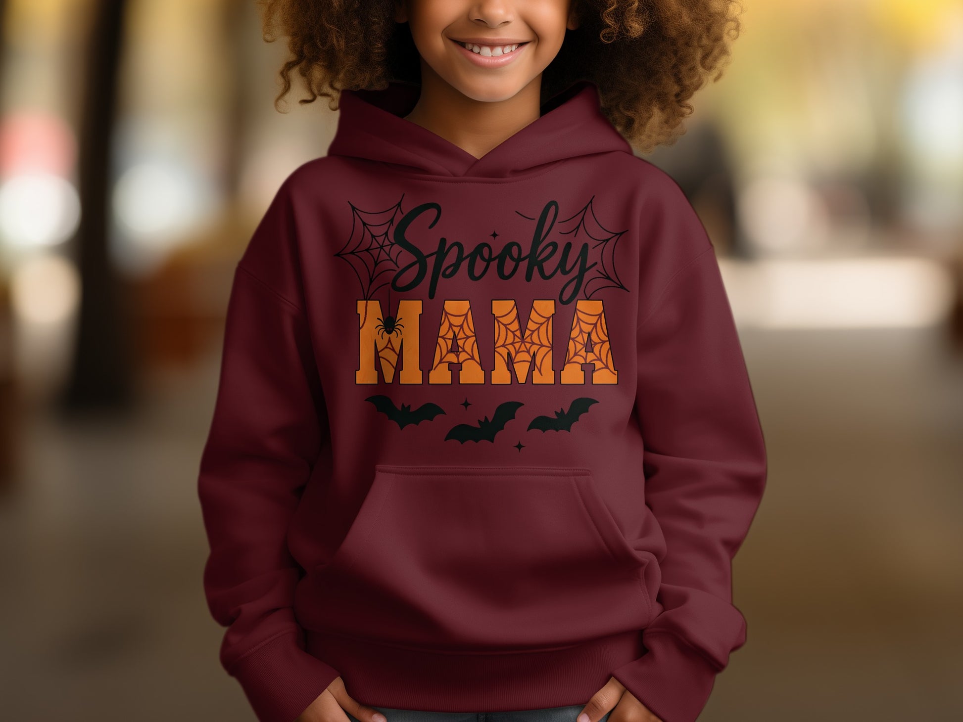 Spooky Mama Halloween Theme Hoodie product