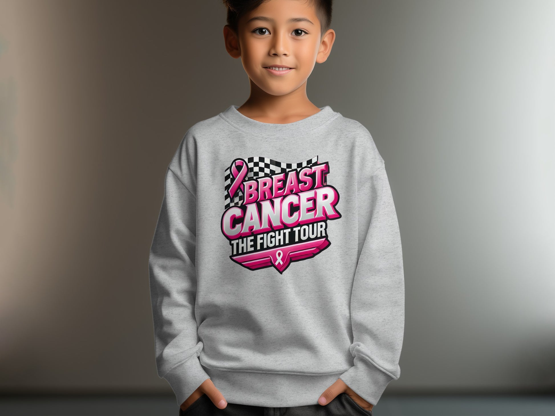 Breast Cancer The Fight Tour Graphic Sweatshirt product
