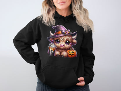 Adorable Cozy Autumn Hoodie with Cute Creature Product Type