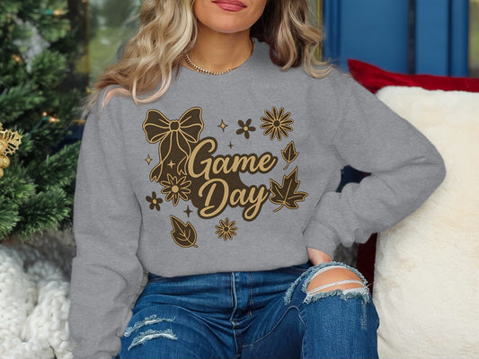Game Day Floral Graphic Sweatshirt product