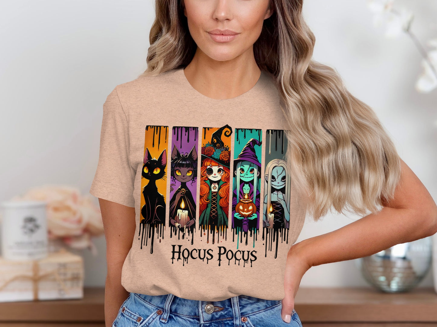Hocus Pocus Halloween Characters Graphic Tee product type