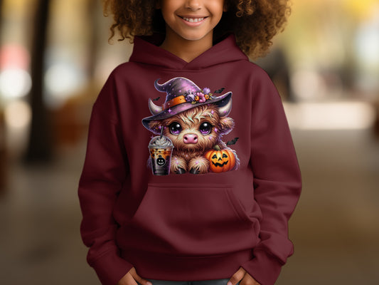 Adorable Witch Puppy Pumpkin Halloween Design product type